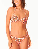 Conjunto Biquíni Marcyn 678.722 Feminino Fio Dental Samba Estampado Microfibra T. P/G