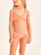 Conjunto Biquíni Pingo de Alegria 112612P Infantil Top e Calcinha Poliéster T. 04/10 Conjunto Biquíni Pingo de Alegria 112612P Infantil Top e Calcinha Poliéster T. 04/10