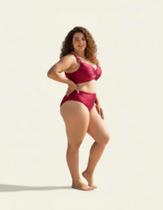 Conjunto Biquini Plus Size Liso Confortável Sustentação Conjunto Biquini Plus Size Liso Confortável Sustentação