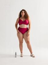 Conjunto Biquini Plus Size Liso Confortável Sustentação Conjunto Biquini Plus Size Liso Confortável Sustentação