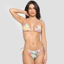 Conjunto Biquini República Do Sol Cortininha Com Bojo Estampado Conjunto Biquini República Do Sol Cortininha Com Bojo Estampado