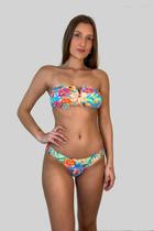 Conjunto biquíni top aro v botânicos Conjunto biquíni top aro v botânicos
