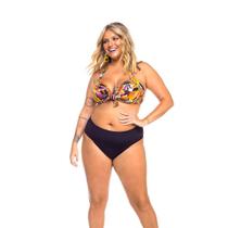 Conjunto biquíni top reforçado amarelo Conjunto biquíni top reforçado amarelo