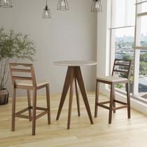 Conjunto Bistrô 1 Mesa 2 Banquetas Denver Conjunto Bistrô 1 Mesa 2 Banquetas Denver