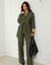 Conjunto Blazer Duplo E Calça Feminina Premium Conjunto Blazer Duplo E Calça Feminina Premium