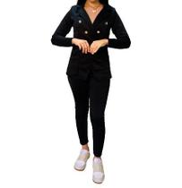 Conjunto Blazer e Calça Feminino 2 Peças