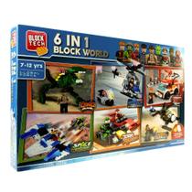 Conjunto Block World GSI US240594 6 em 1 com 9 figuras de heróis de 7 a 12 anos Conjunto Block World GSI US240594 6 em 1 com 9 figuras de heróis de 7 a 12 anos