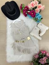 Conjunto Blogueirinha Boiadeira Maraisa Jeans Off Conjunto Blogueirinha Boiadeira Maraisa Jeans Off