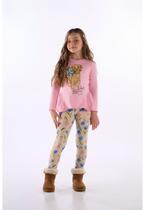 Conjunto Blusa Babado e Legging Quimby Conjunto Blusa Babado e Legging Quimby