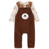 Conjunto blusa c/ jardineira urso 30300