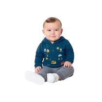 Conjunto Blusa Calça Moletom Inverno Infantil Criança Menino