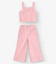 Conjunto Blusa com Calça Pantacoutr Trick Nick Rosa Conjunto Blusa com Calça Pantacoutr Trick Nick Rosa