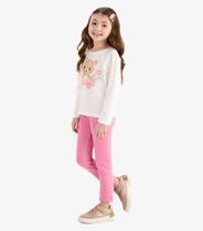 Conjunto Blusa Com Legging Rovi Kids Bege