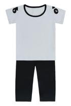 Conjunto Blusa com Pandas e Calça - Big Bless