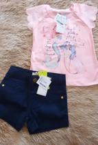 Conjunto blusa com short