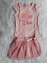 Conjunto Blusa Cotton e Saia Tutu Alenice Conjunto Blusa Cotton e Saia Tutu Alenice