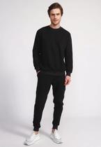 Conjunto Blusa de Frio e Calça de Moletom Masculina Básico