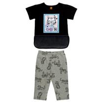 Conjunto Blusa e Calça Capri - Up Baby
