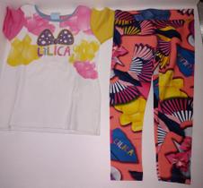 Conjunto Blusa e calça legging tam 1
