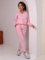 Conjunto BLUSA E CALÇA moletom feminino