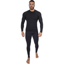 Conjunto Blusa e Calça Térmica Bella Fiore Proteção UV Segunda Pele Unissex