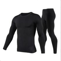 Conjunto blusa e calça térmica UV unissex segunda pele TB moda fitness