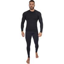 Conjunto Blusa e Calça Térmica Vekyo Proteção UV Segunda Pele Unissex