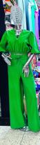 Conjunto blusa e calça verde