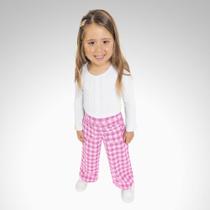 Conjunto blusa e calça wide legue