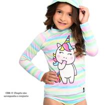 Conjunto Blusa e Calcinha Marujos e Sereias com Proteção UV5