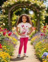 Conjunto Blusa e Leg Margarida Beijinho Momi
