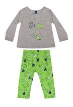 Conjunto Blusa e Legging Bebê Menina Bee Loop