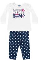 Conjunto Blusa e Legging Bebê Menina KIKO E KIKA REF 8044