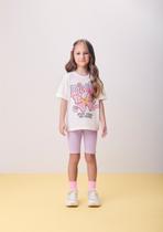 Conjunto Blusa e Legging Borboleta Strass Momi