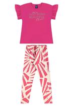 Conjunto Blusa e Legging Estampada Bee Loop Conjunto Blusa e Legging Estampada Bee Loop