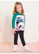 Conjunto Blusa e Legging Momi J3606 Infantil