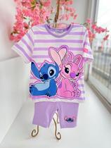 Conjunto Blusa e Legging Stitch Angel Listrado Momi Conjunto Blusa e Legging Stitch Angel Listrado Momi