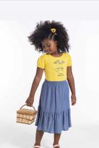 Conjunto blusa e saia longa