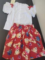 Conjunto Blusa e Saia Conjunto Blusa e Saia