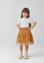 Conjunto blusa e saia tule girl - ANIMÊ Conjunto blusa e saia tule girl - ANIMÊ