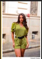 Conjunto blusa e short hadassa Conjunto blusa e short hadassa
