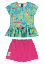 Conjunto Blusa e Short para Menina Bee Loop