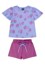Conjunto Blusa e Short para Menina Bee Loop