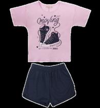 Conjunto Blusa e Shorts Infantil Trick Nick 8