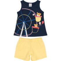Conjunto Blusa e Shorts Malwee Kids 6 Conjunto Blusa e Shorts Malwee Kids 6