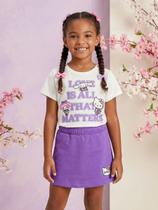 Conjunto Blusa e Shorts Saia Hello Kitty e Amor Momi Conjunto Blusa e Shorts Saia Hello Kitty e Amor Momi