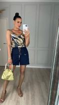 Conjunto blusa e shorts yizel Conjunto blusa e shorts yizel
