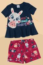 Conjunto Blusa e Shorts Zig Zig Zaa 4