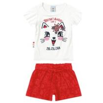 Conjunto Blusa e Shorts Zig Zig Zaa 8
