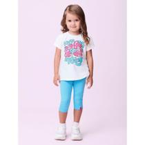 Conjunto Blusa em Algodão e Corsário em Cotton - Momi Conjunto Blusa em Algodão e Corsário em Cotton - Momi